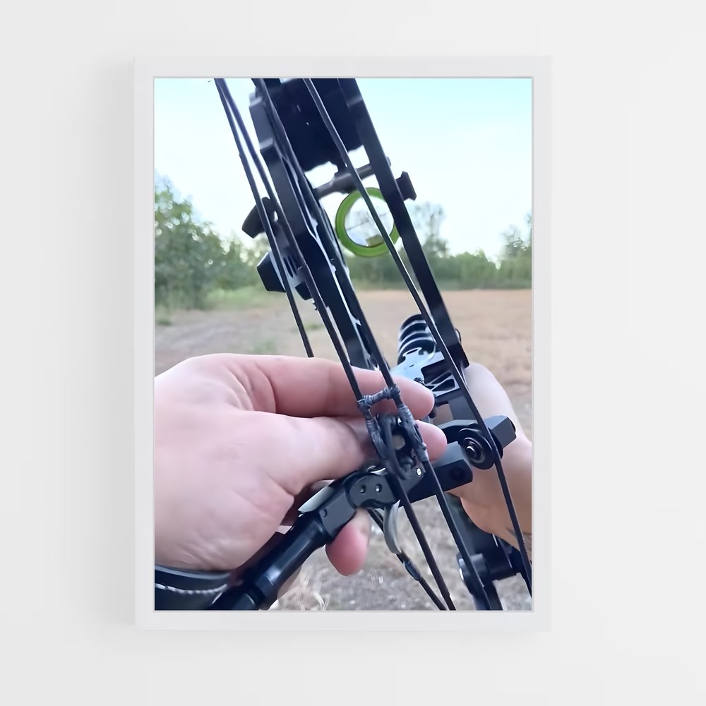 Poster Précision de Chasseur – affiche Tir à l’arc (vue 3)